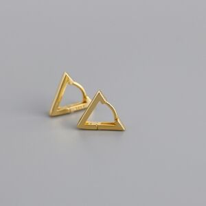 NEW Hollow triangle‎ earrings | 18k Gold plated